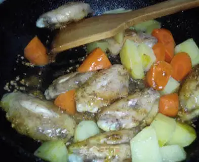 Make Potato curry wings step 7