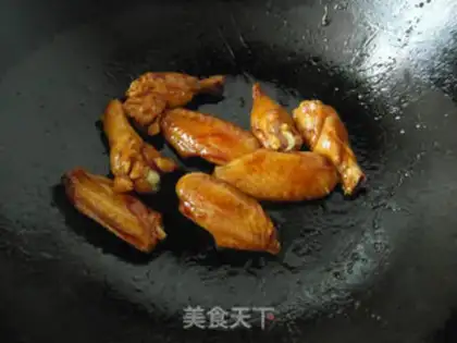 Make Red chicken wings step 3
