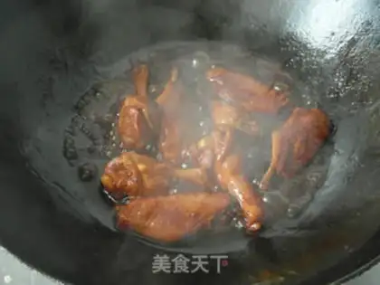 Make Red chicken wings step 5