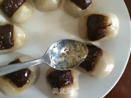 Make Cinnamon rice cake step 8