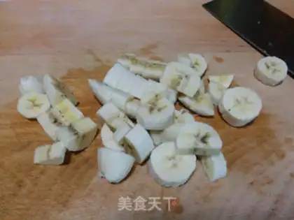 Make Banana-cream ice cream step 2
