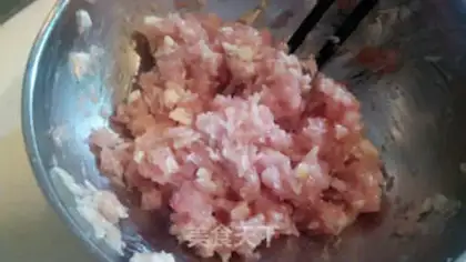 Make A cabbage chickenball bag step 5
