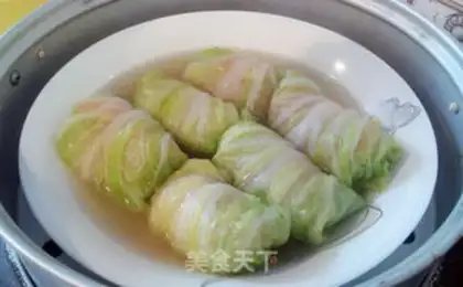 Make A cabbage chickenball bag step 8