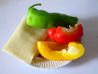 Make The peppers step 0