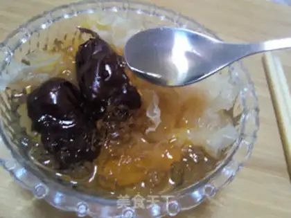 Make Peach and glue step 5