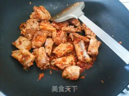 Make The poaching pelvis step 8
