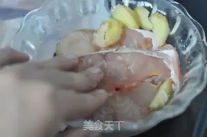 Make A simple golden mushroom roasted fish step 1