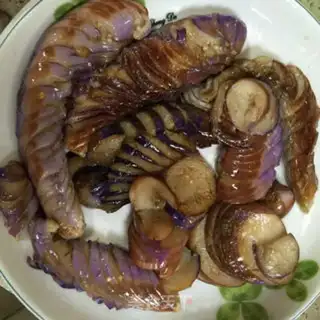 Make Homemade pork and eggplant step 2
