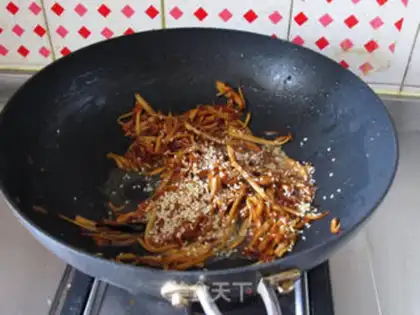 Make Dry apricot mushrooms step 7