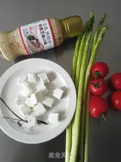 Make A cheese salad step 0
