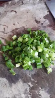 Make Onion tofu step 0