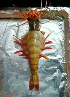 Make Pretzels roasted shrimp step 3