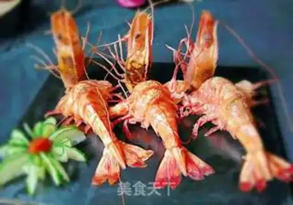 Make Pretzels roasted shrimp step 6