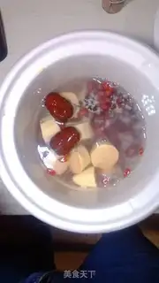 Make Red dates, red beans and potatoes step 2