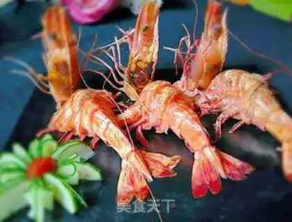 Make Pretzels roasted shrimp step 11
