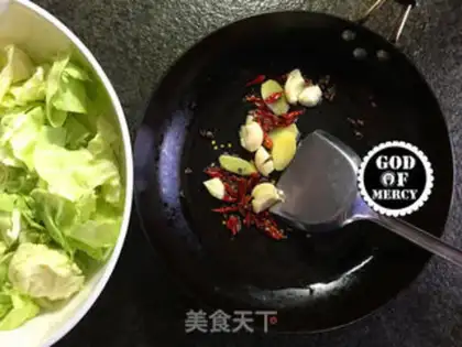 Make Spicy hands tore the dishes step 5