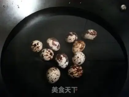Make The silver spoon of quail eggs step 1