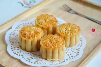 Make Lian Yon Yin Yuen Mooncake step 23