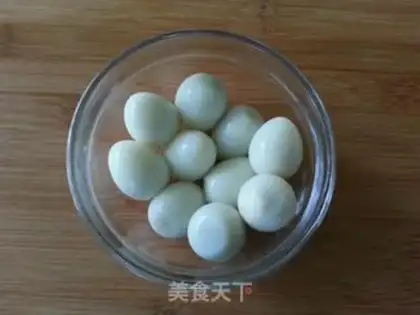Make The silver spoon of quail eggs step 2