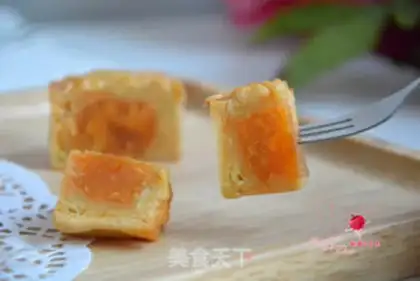 Make Lian Yon Yin Yuen Mooncake step 24
