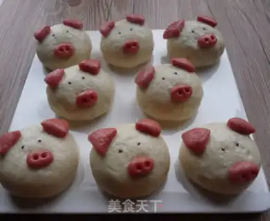 Make Bean buns step 7