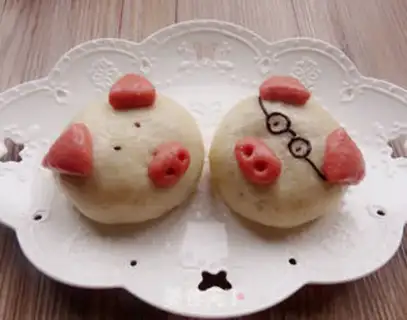 Make Bean buns step 8
