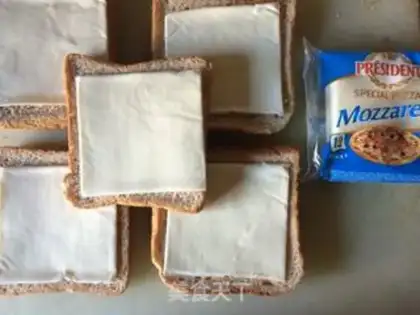 Make Toast cheese step 0
