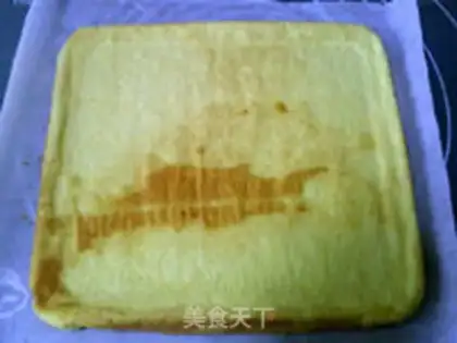 Make Original cream cake roll step 18