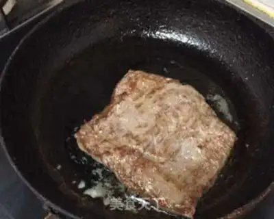 Make Fried steak step 1