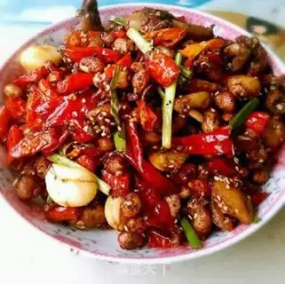 Make Spicy chicken step 8