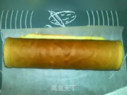 Make Original cream cake roll step 23