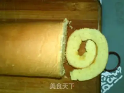 Make Original cream cake roll step 26