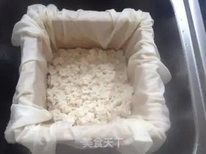 Make Homemade tofu step 12
