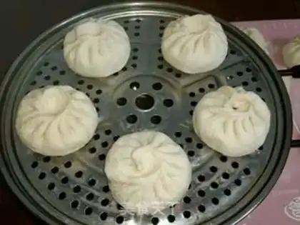 Make Pork buns step 11
