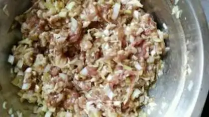 Make Cabbage dumplings step 0
