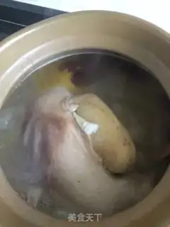Make Pig belly chicken soup step 5