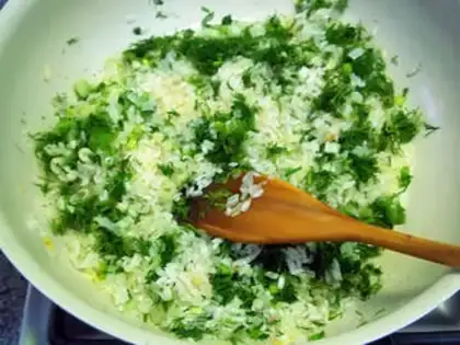 Make Korean rice rice step 7