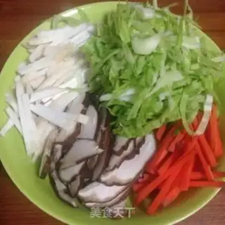 Make Vegetable potato powder step 0