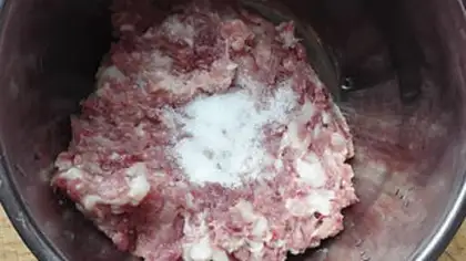 Make Sioux meat mooncake step 1