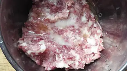 Make Sioux meat mooncake step 2