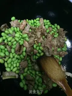 Make Bean fried meat step 5
