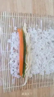 Make Fish sushi step 2