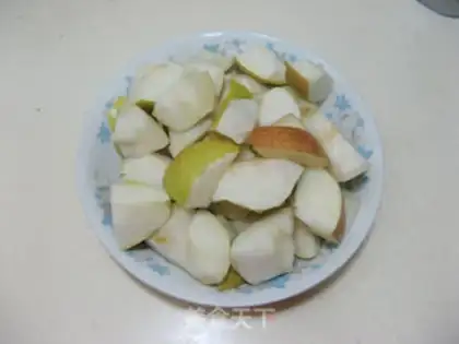 Make Pear juice step 1