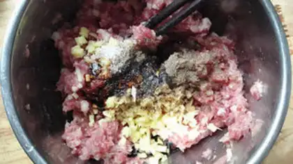Make Sioux meat mooncake step 7