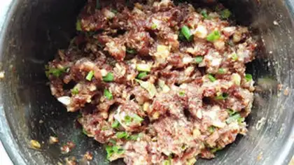 Make Sioux meat mooncake step 9