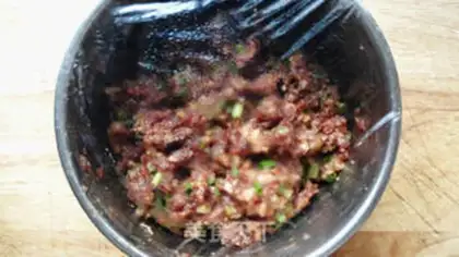 Make Sioux meat mooncake step 10