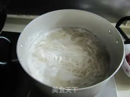 Make Frozen noodles step 3
