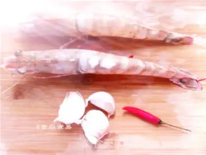 Make SHRIMP WITH GARLIC step 0
