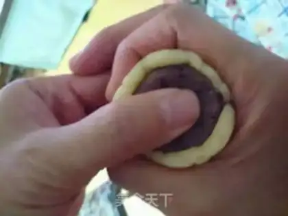 Make Red bean pie step 9