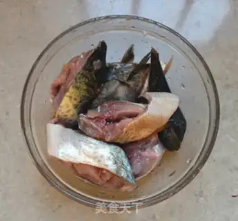 Make Red-burned mackerel step 2